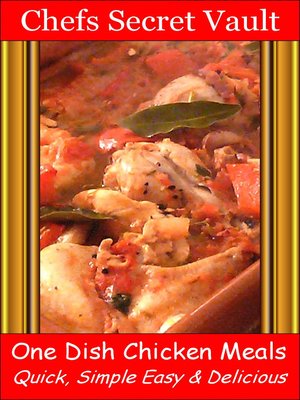 cover image of One Dish Chicken Meals